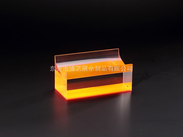 橙色亞克力展示臺(tái)